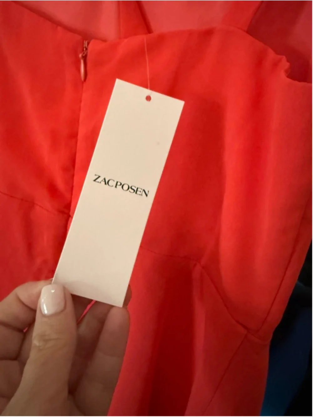 Women's Zac Posen Coral Romper Size 14 - Picture 6 of 7